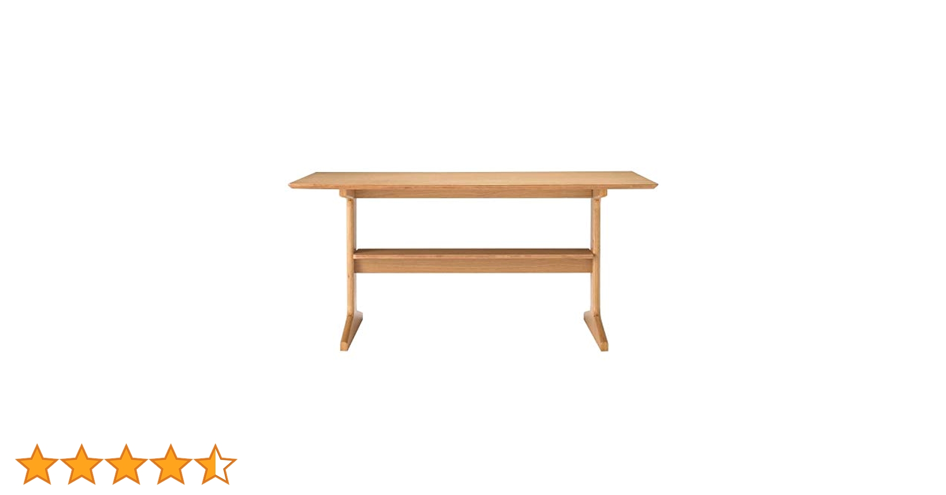 無印良品　リビングでもダイニングでもつかえるテーブル幅１３０×奥行８０×高さ６０ 31GdMM5dcGL.jpg_BO30,255,255,